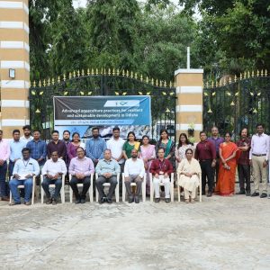 Shri K.C. Devasenapathi, IAS, Member-Secretary of the Coastal Aquaculture Authority, Govt. of India visited ICAR-CIBA and inaugurated a training program on Advanced Aquaculture Practices for Resilient and Sustainable Development on 23rd June 2025.