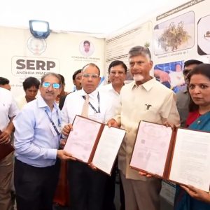 Andhra Pradesh CM Launches the ICAR-CIBA’s “Innovative Seaweed-Shrimp Integration Model” for the livelihood development of coastal families in partnership with Society for Elimination of Rural Poverty (SERP), Govt. of Andhra Pradesh
