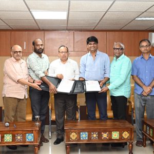 ICAR-CIBA signed Memorandum of Understanding (MoU) with the Prawn Farmers Federation of India (PFFI), Hyderabad, to investigate shrimp crop failures caused by running mortalities in Nagapattinam district, Tamil Nadu.