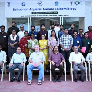 School on “Aquatic Animal Epidemiology” was organised at ICAR-CIBA