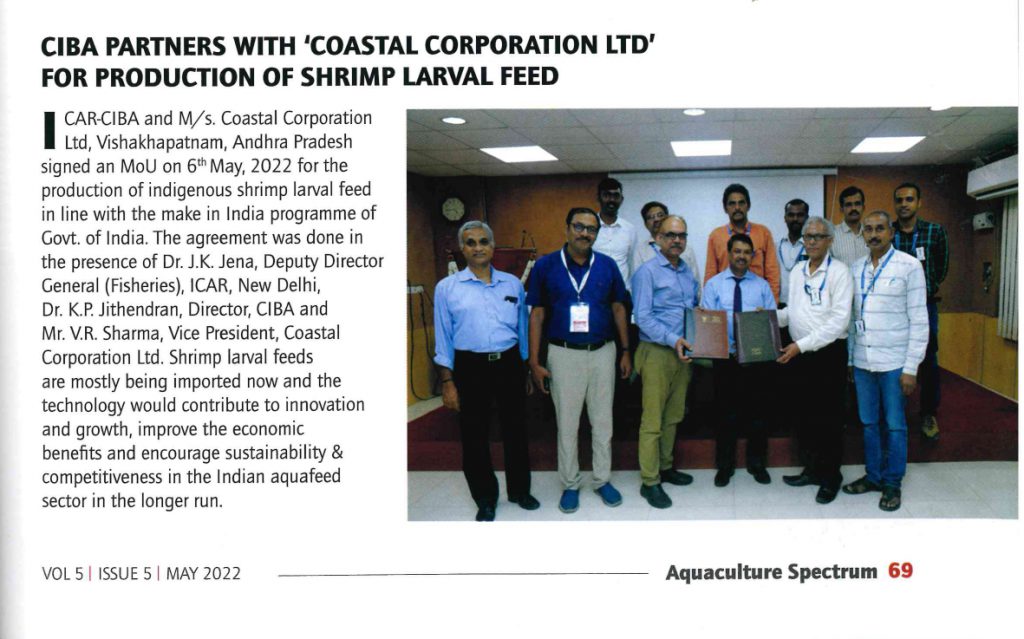 Aquaculture Spectrum, 06 May 2022