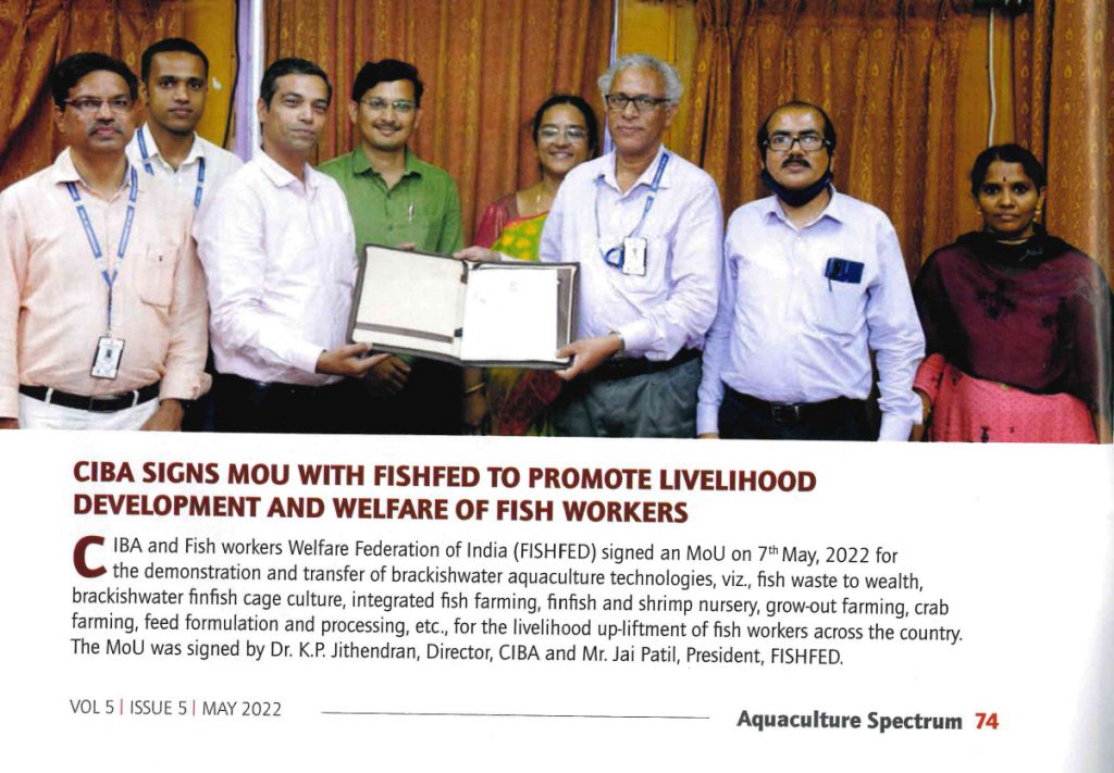 Aquaculture Spectrum, 07 May 2022