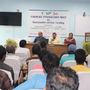 Kakdwip Research Centre of ICAR-CIBA organized 3rd series of Farmers' Interaction Meet on Sustainable Shrimp Farming on November 28th, 2024