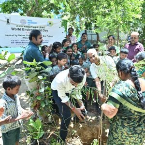 ICAR-CIBA conducted tree planting on the eve of World Environment Day