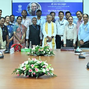 Shri Ram Nath Thakur, Honourable Union Minister of State for Agriculture and Farmers’ Welfare, Government of India, Reviews the R&D Activities of ICAR-CIBA