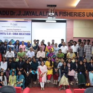 ICAR-CIBA conducted KSHITIJ 2.0 – CIBA IDEATHON: a series of awareness programmes on innovations, entrepreneurship and agri-business opportunities in fisheries and aquaculture