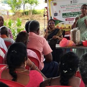 ICAR-CIBA in collaboration with KVK, Tiruvallur launched the Khet Bachao Abhiyan Rabi Campaign - 2026 in Tiruvallur District